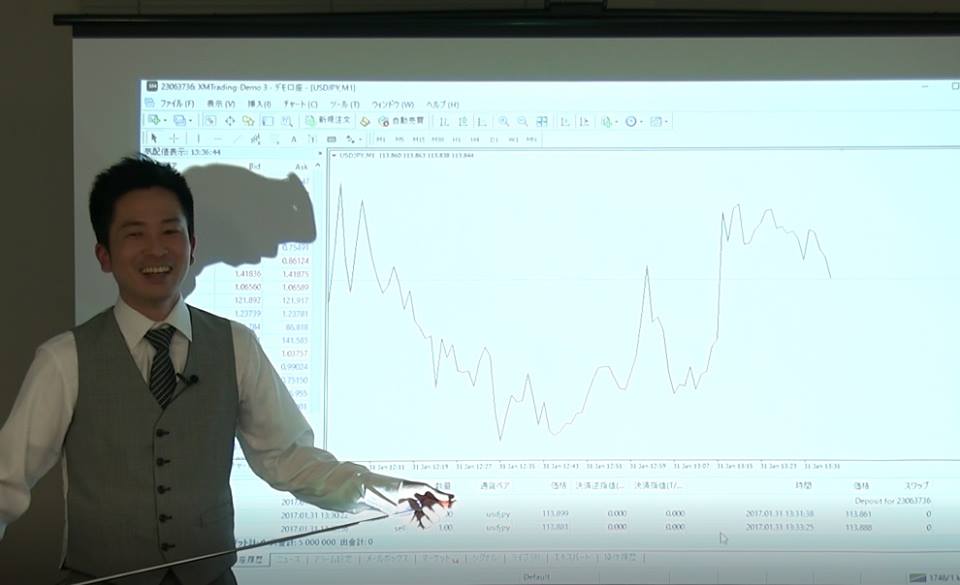 元為替ディーラーの講師