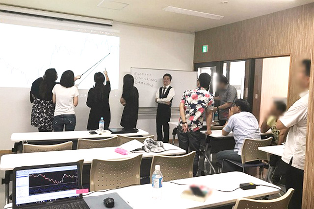 授業で繋がる投資家の輪